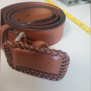 Lauren RLL Leather Belt, Vintage